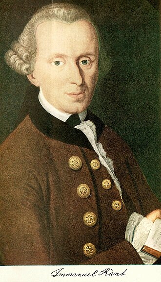 Portrait de Emmanuel Kant