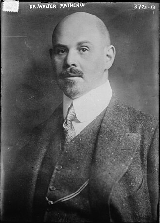 Portrait de Walther Rathenau