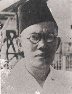 Portrait de Sjafruddin Prawiranegara