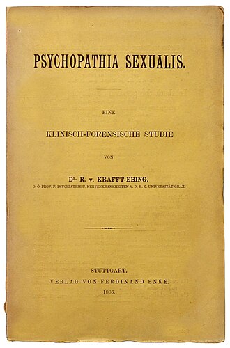 Psychopathia Sexualis — page de titre