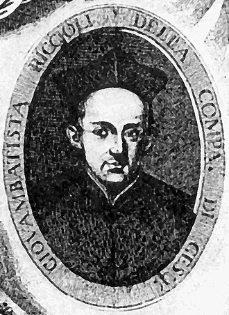 Portrait de Giovanni Battista Riccioli