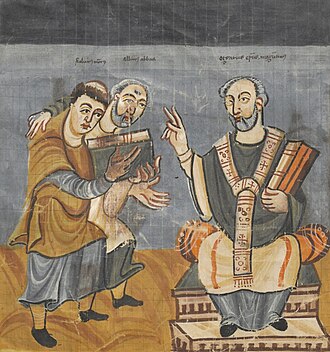 Portrait de Alcuin