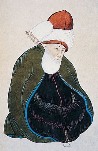 Portrait de Djalâl ad-Dîn Rûmî