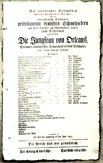 La Pucelle d'Orléans — page de titre