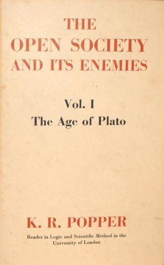 La Société ouverte et ses ennemis — page de titre