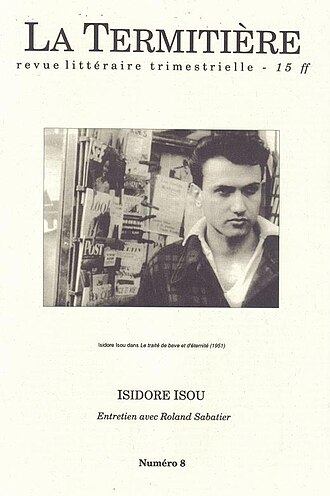 Portrait de Isidore Isou
