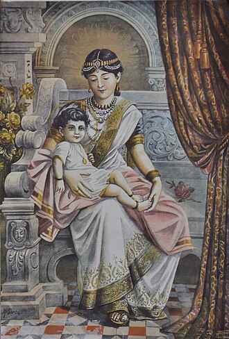Portrait de Mahaprajapati Gautami