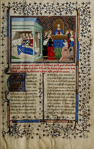 Le Livre des trois vertus à l'enseignement des dames — page de titre