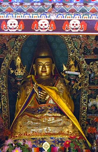 Portrait de Tsongkhapa