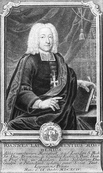 Portrait de Johann Lorenz von Mosheim