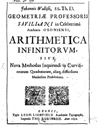 Arithmétique des infinis — page de titre