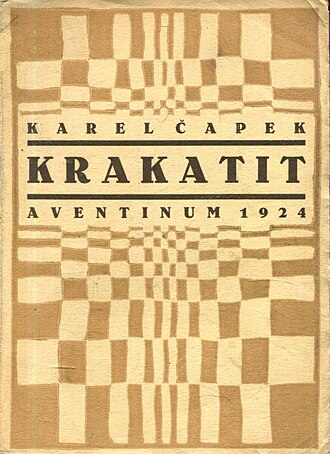 Krakatit — page de titre