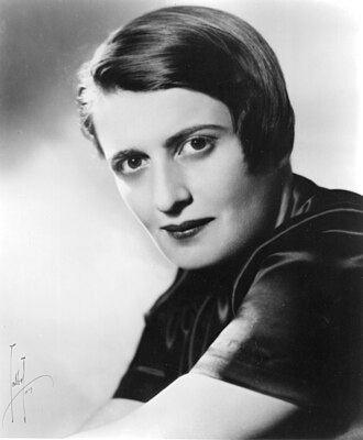 Portrait de Ayn Rand