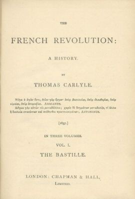 Histoire de la Révolution française — page de titre