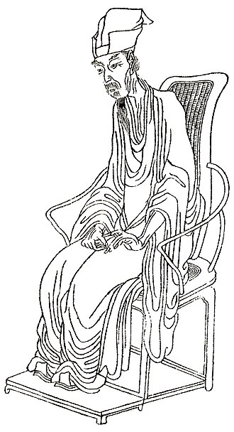 Portrait de Liu Yuxi