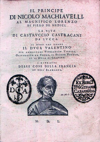 Le Prince — page de titre