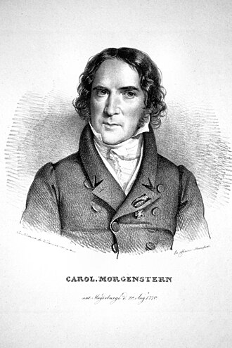 Portrait de Johann Karl Simon Morgenstern