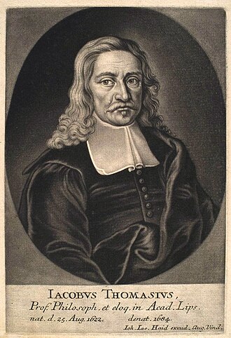 Portrait de Jakob Thomasius