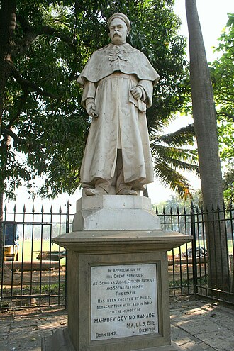 Portrait de Mahadev Govind Ranade