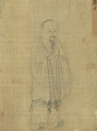 Portrait de Tchouang-tseu