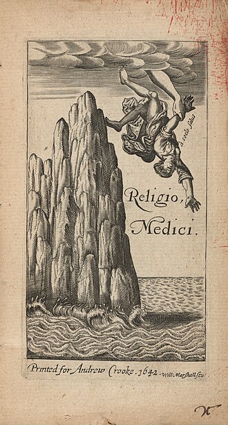 Religio Medici — page de titre