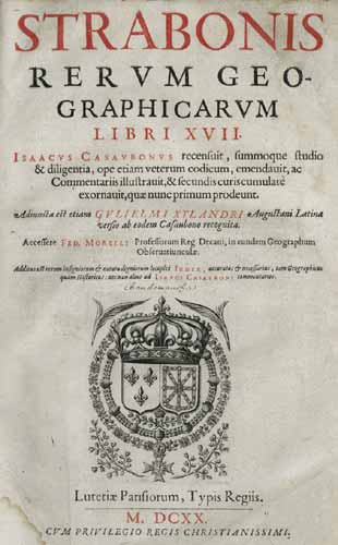 Géographie — page de titre