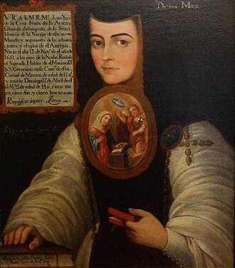 Portrait de Juana Inés de la Cruz