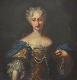 Portrait de Clelia Grillo Borromeo