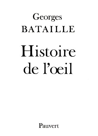 Histoire de l'œil — page de titre