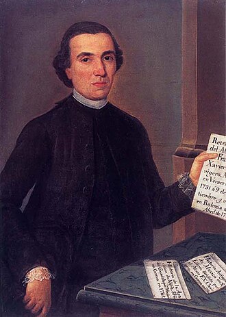 Portrait de Francisco Javier Clavijero