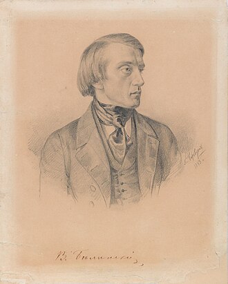 Portrait de Vissarion Belinski