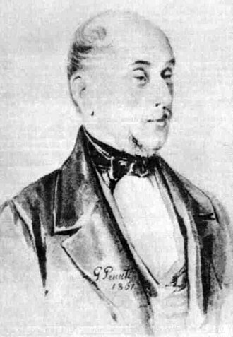 Portrait de Giuseppe Ferrari