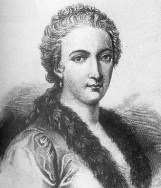 Portrait de Maria Gaetana Agnesi