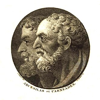 Portrait de Arcésilas de Pitane