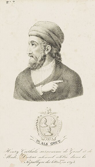 Portrait de Henri de Gand