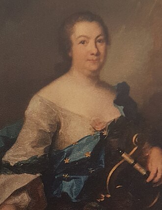 Portrait de Hedvig Charlotta Nordenflycht