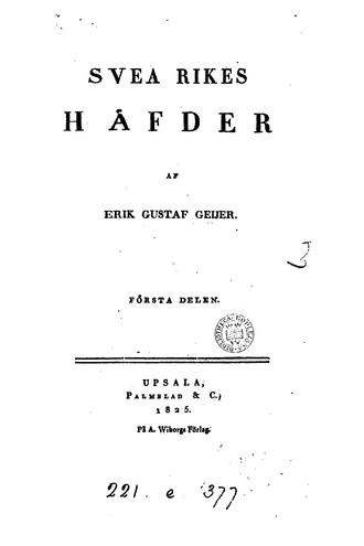 Records of Sweden — page de titre