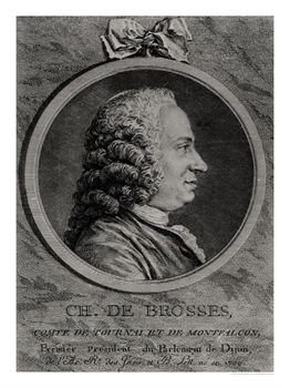 Portrait de Charles de Brosses