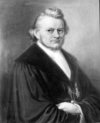 Portrait de Immanuel Hermann von Fichte