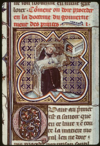 Portrait de Gilles de Rome