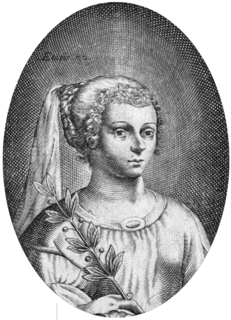 Portrait de Marie de Gournay