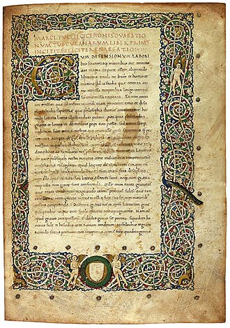 Tusculanes — page de titre