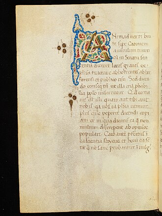 Paradoxes des stoïciens — page de titre