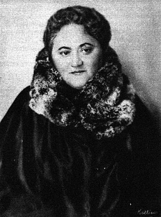 Portrait de Eugenie Schwarzwald
