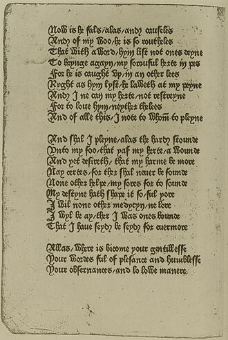 Anelida and Arcite — page de titre