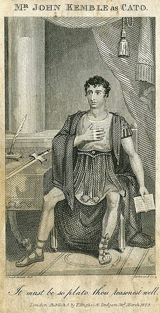 Caton d'Utique — page de titre