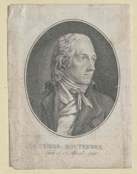 Portrait de Friedrich Ludewig Bouterweck