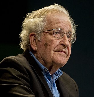Portrait de Noam Chomsky