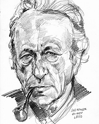 Portrait de Louis Althusser