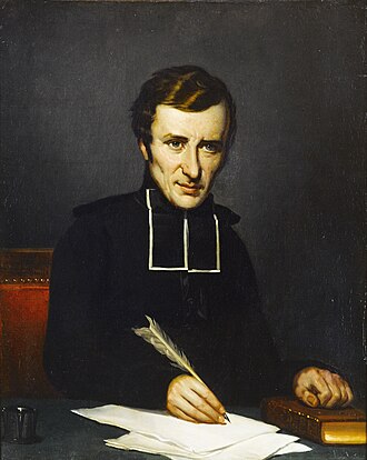 Portrait de Félicité de La Mennais